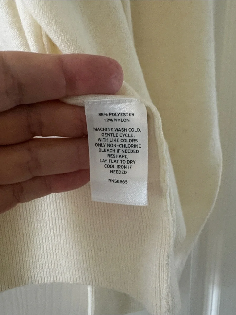 Caslon cream  Crewneck Button Cardigan